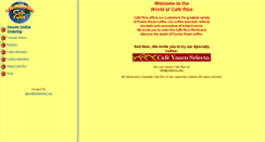 Desktop Screenshot of caferico.com